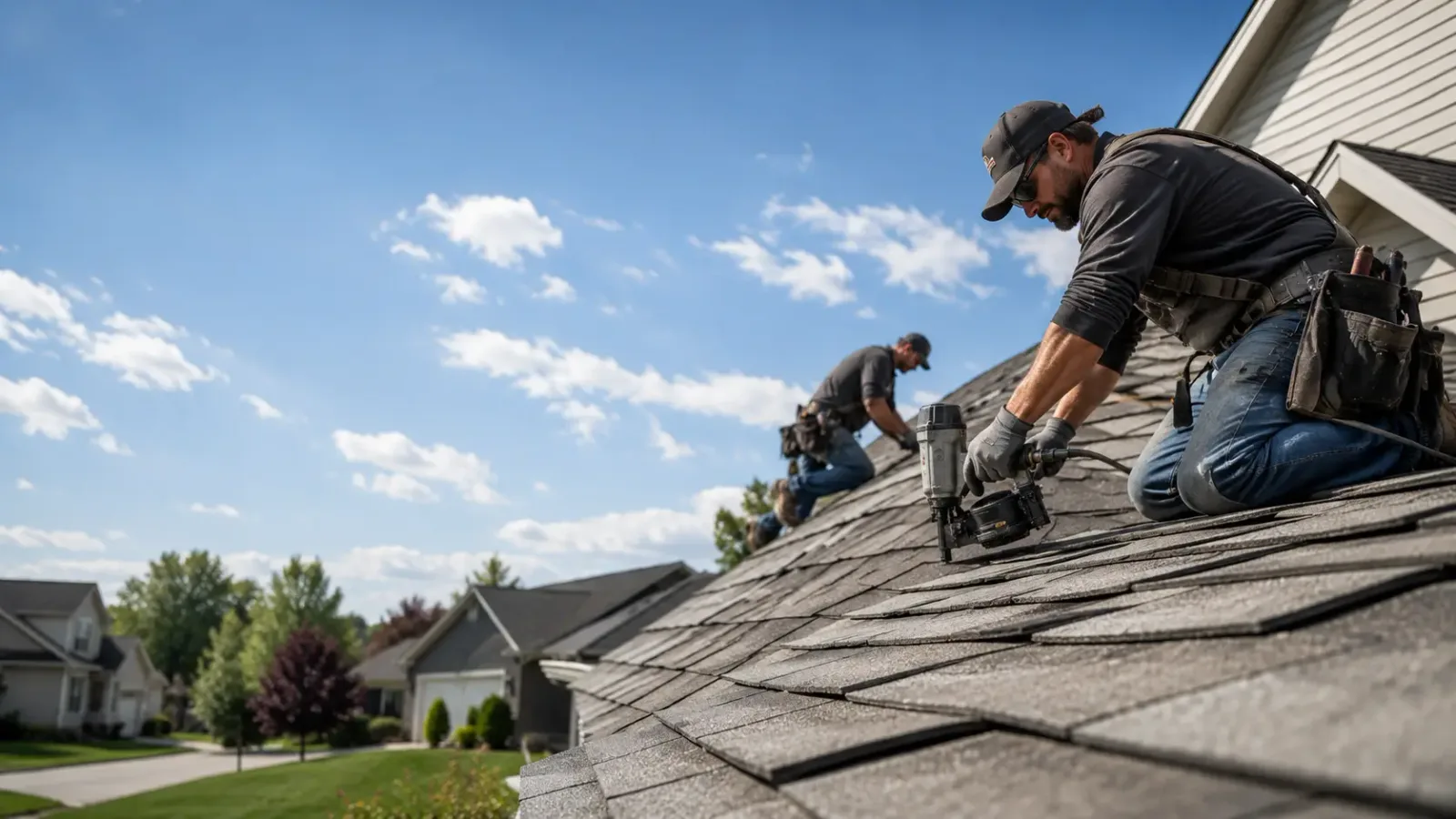 Storm Damage Roof Repair in Linden, TN near me
